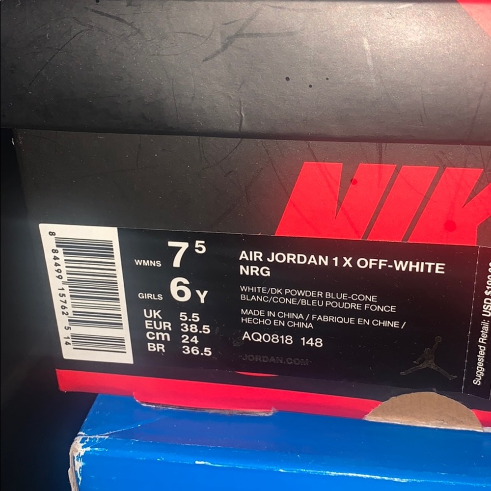Nike off white 1s - Picture 6 of 6